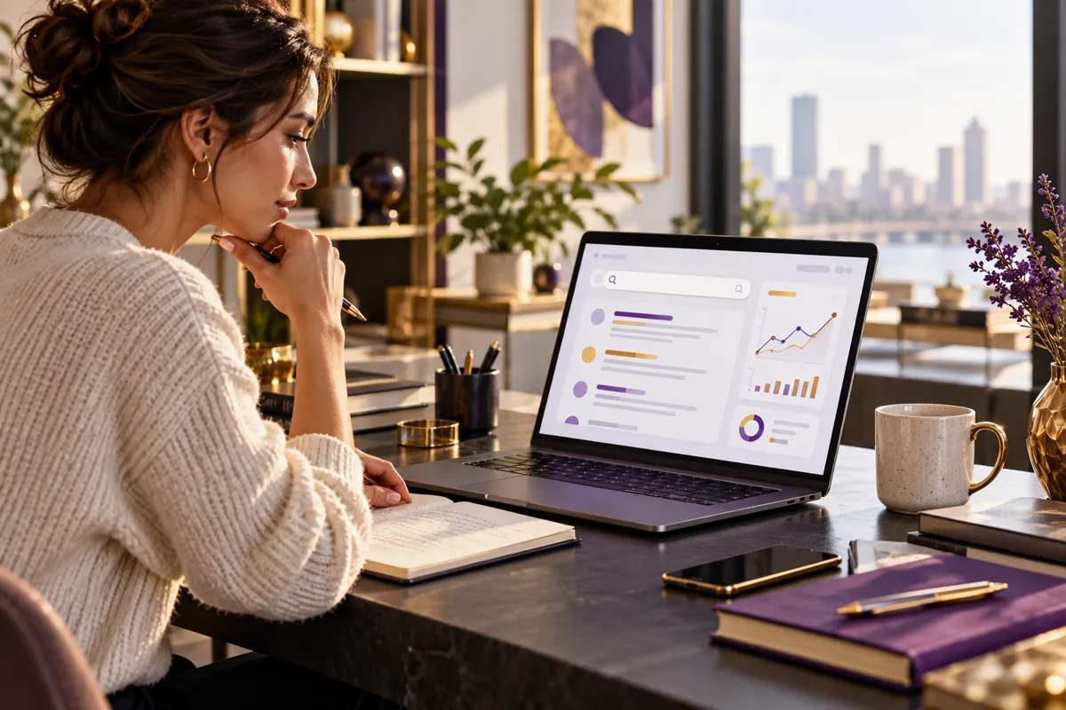 Search and analytics workspace